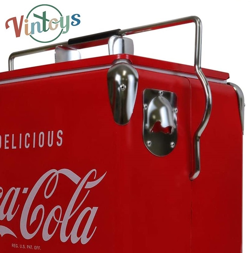 Ghiacciaia Portatile Frigo da viaggio Vintage Coca Cola