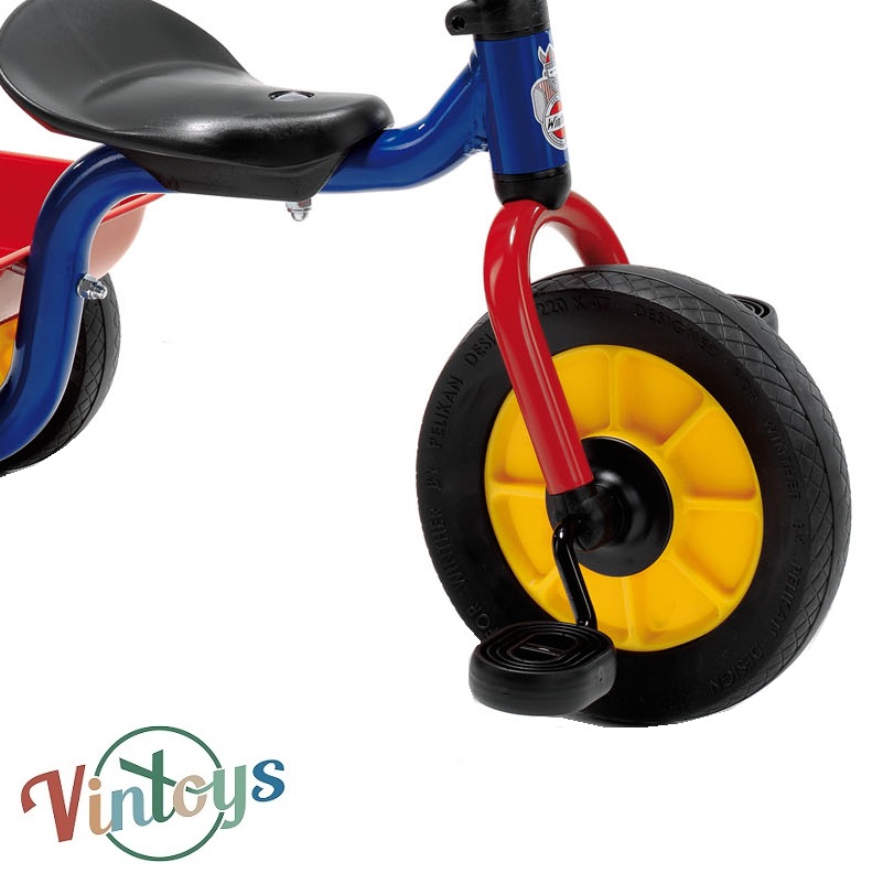 Carrello per Triciclo Vintage Rosso per Bambini